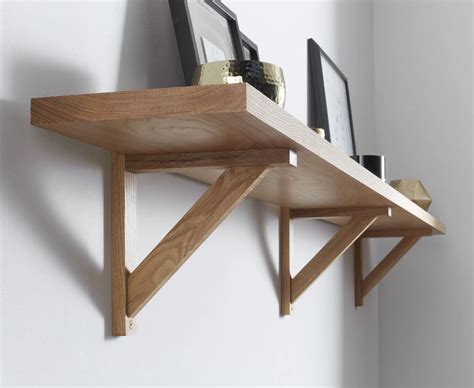 wooden wall shelf with metal brackets|wooden brackets wall mounted shelves.